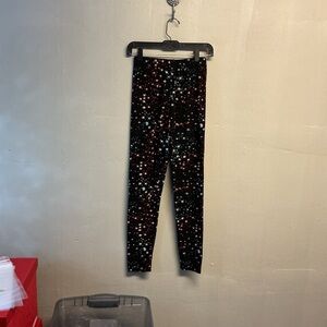 Leggings Depot Starry Black Leggings size OS. 0192